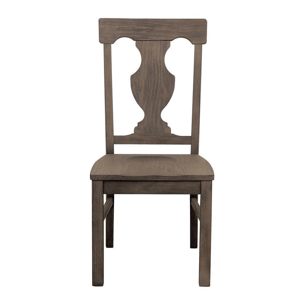 \SIDE CHAIR, WIRE BRUSHED, PINE 5438S
