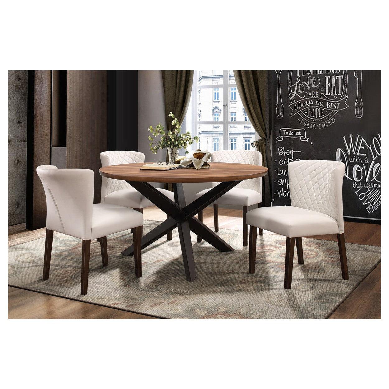Mesa de comedor redonda – Oak & Sofa Liquidators