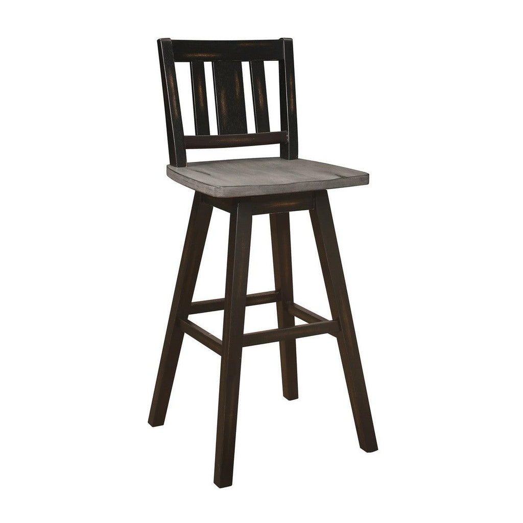 Swivel Pub Height Chair 5602-29BKS2