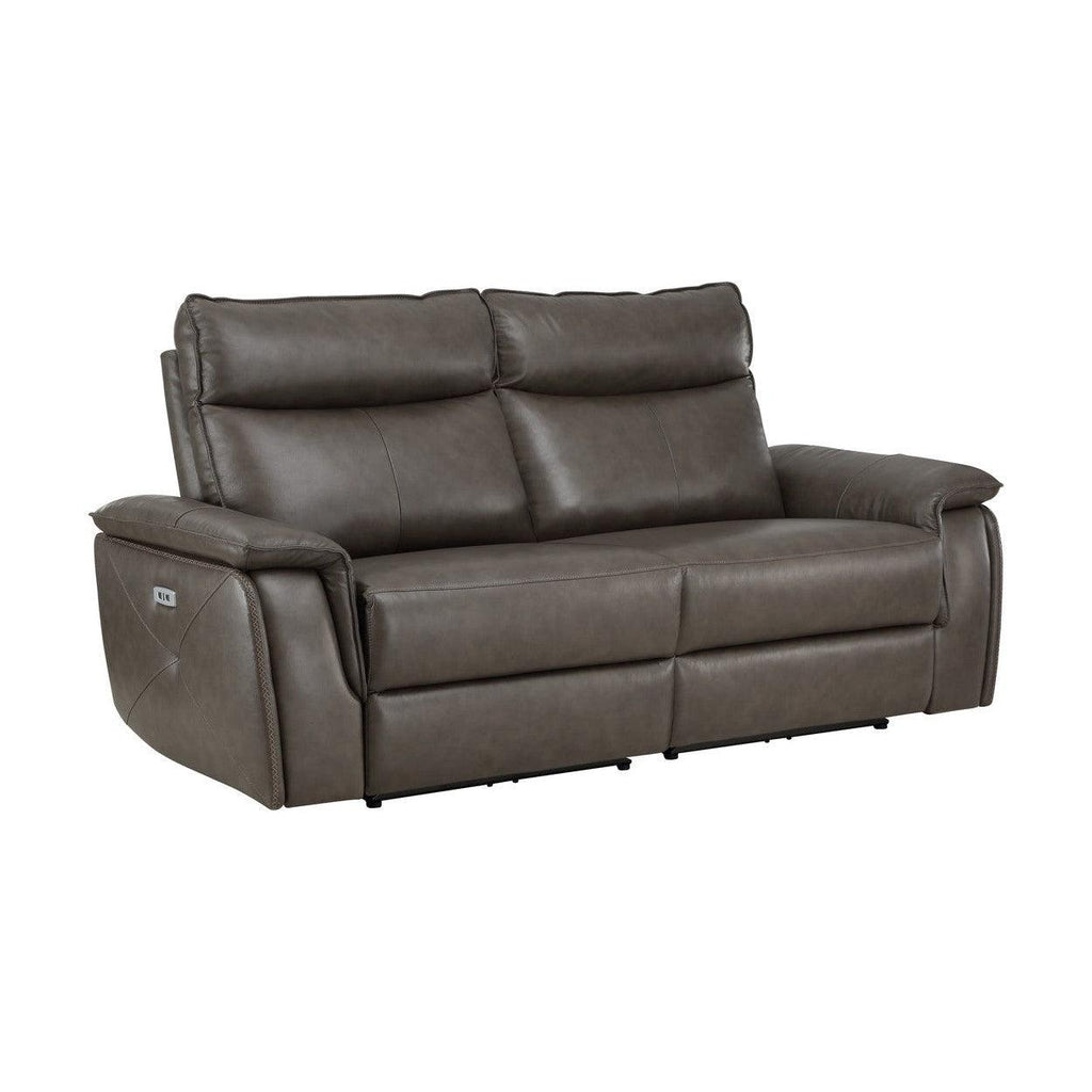 (2) Power Double Reclining Love Seat with Power Headrests 8259RFDB-2PWH*