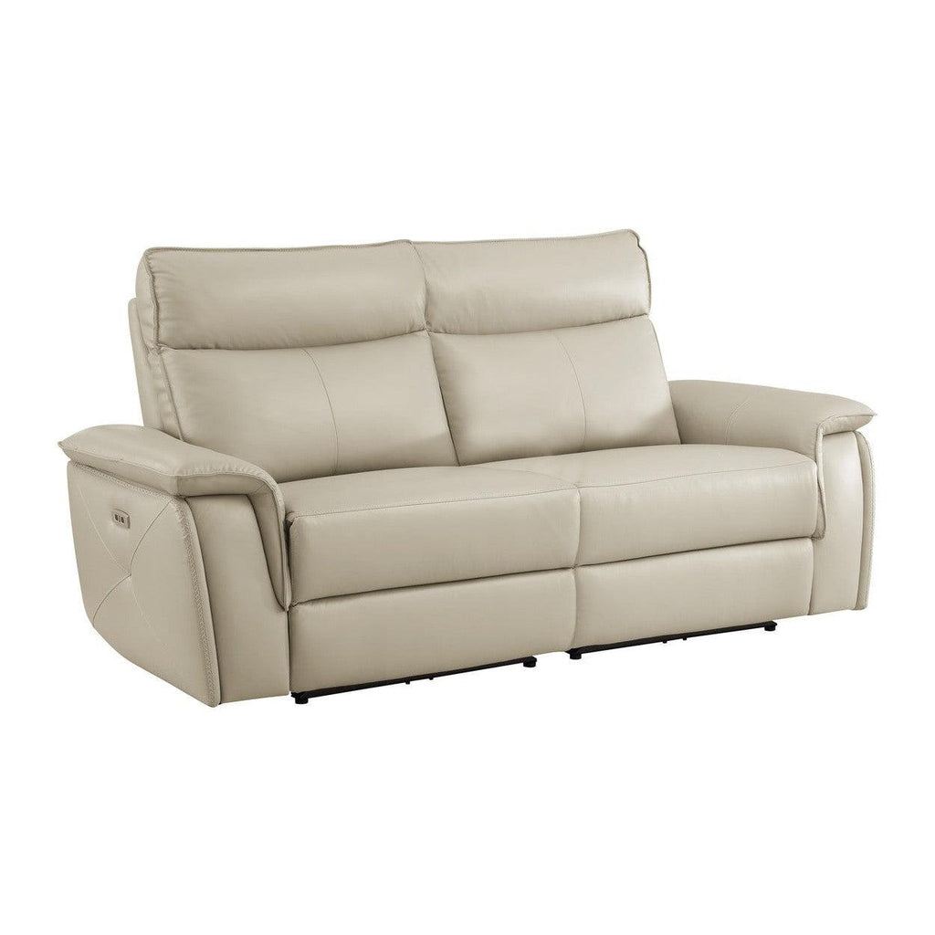 (2) Power Double Reclining Love Seat with Power Headrests 8259RFTP-2PWH*