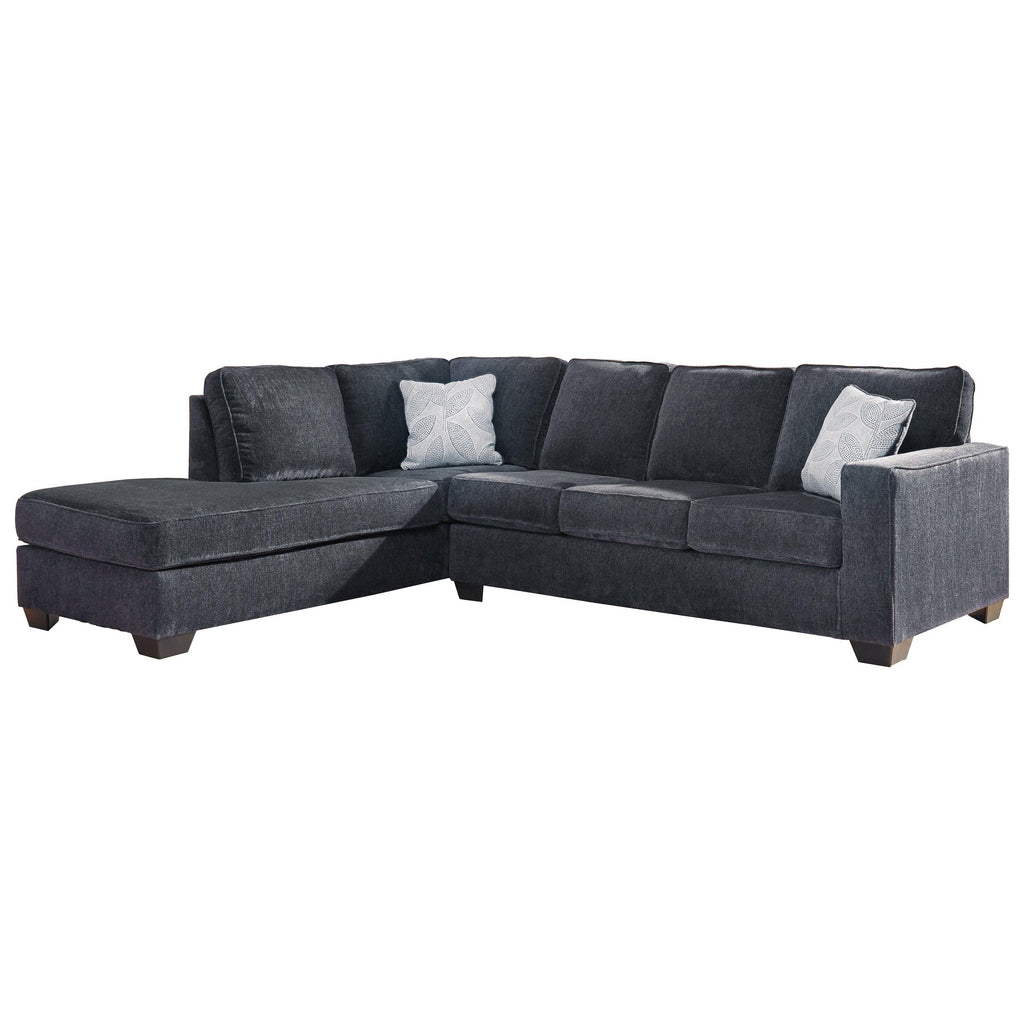 Altari 2-Piece Sectional with Chaise Ash-87213S1