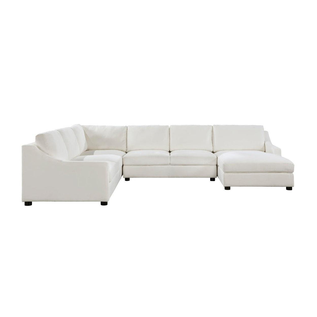 (4)4-Piece Sectional with Right Chaise 9277VR*42LRC