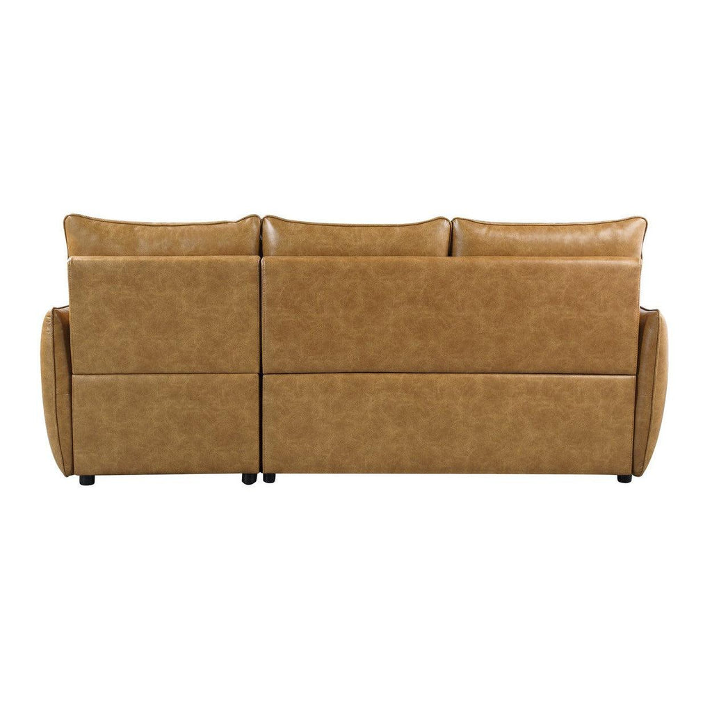 (2)2-Piece Reversible Sectional with Pull-out Bed and Hidden Storage 9358SD*SC