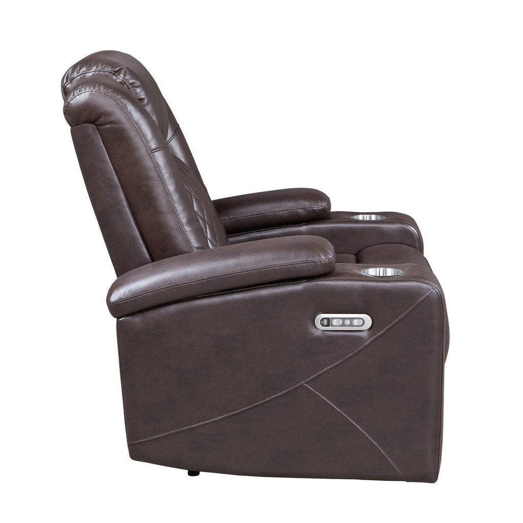 Power Reclining Chair with Power Headrest 9366DB-1PWH