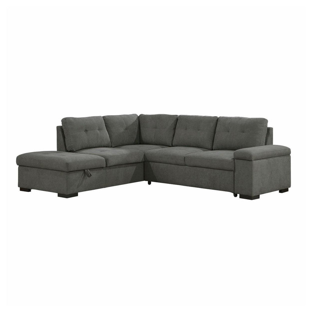 (2)2-Piece Sectional with Left Chaise 9390DG*2LC2R