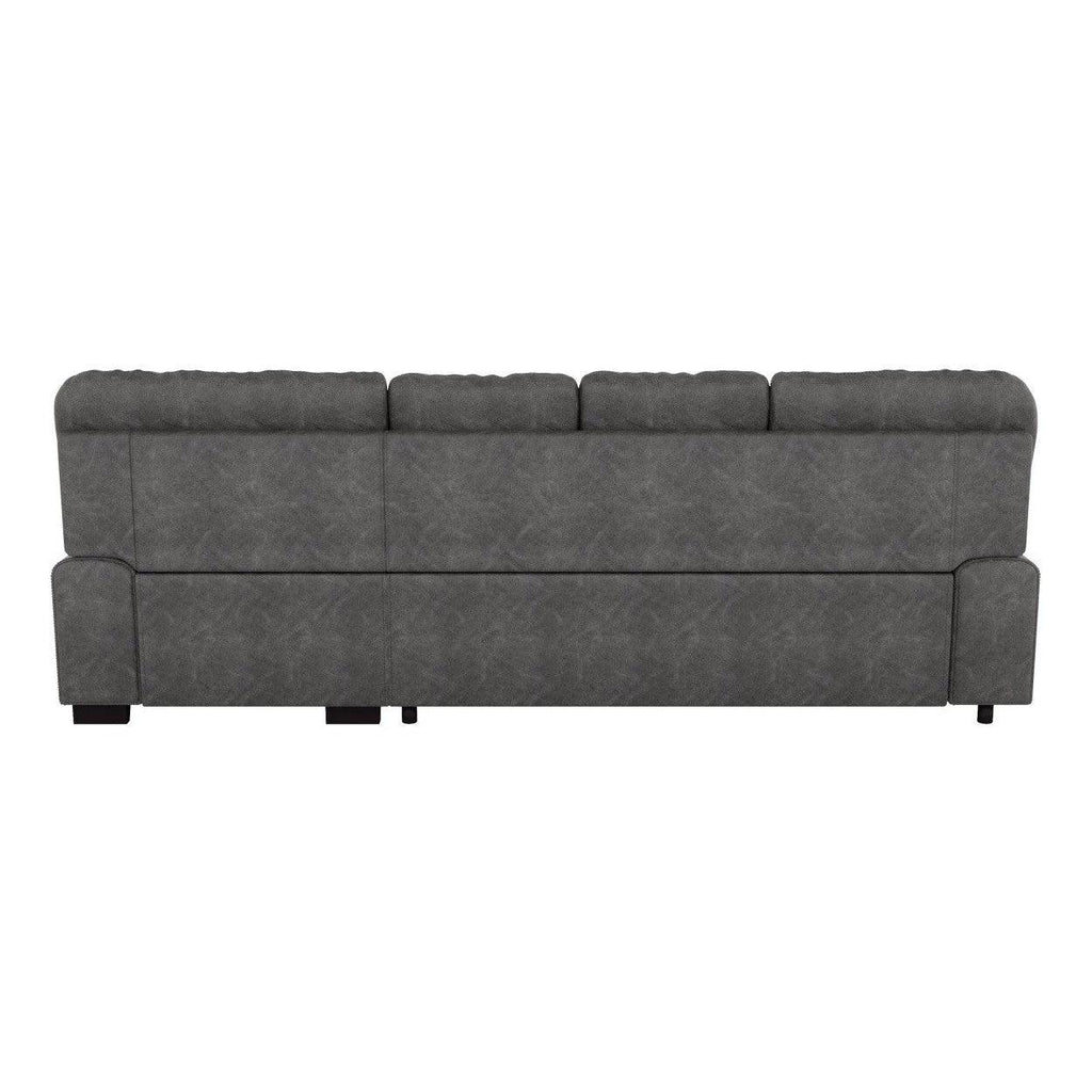 (2)2-Piece Sectional with Right Chaise 9407DG*2RC3L