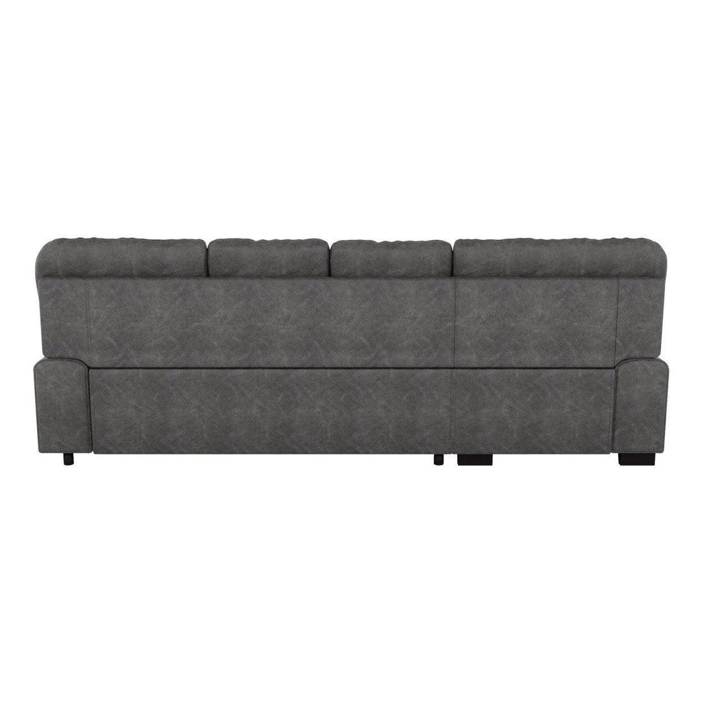 (2)2-Piece Sectional with Left Chaise 9407DG*2LC3R
