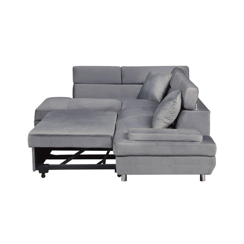 (2)2-Piece Sectional 9412GY*SC