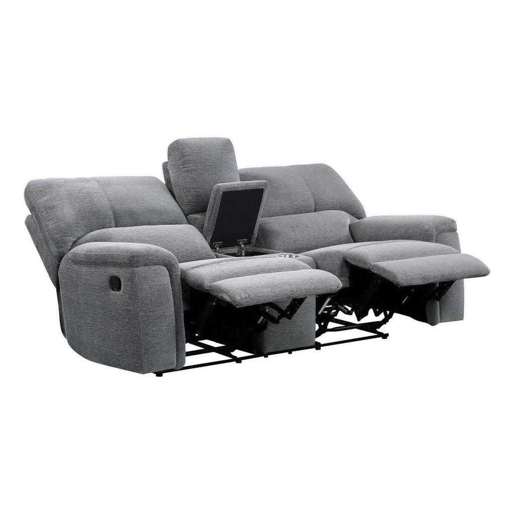 Double Reclining Love Seat with Center Console 9413CC-2