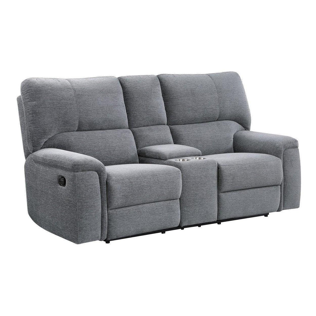Double Reclining Love Seat with Center Console 9413CC-2