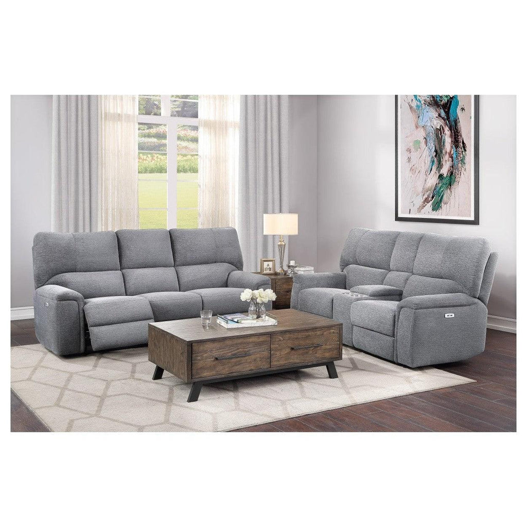 Power Double Reclining Sofa with Power Headrests 9413CC-3PWH