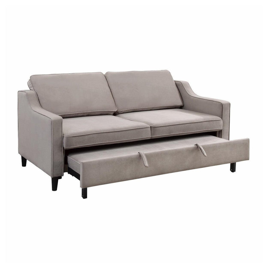 Convertible Studio Sofa with pull-out bed 9428CB-3CL