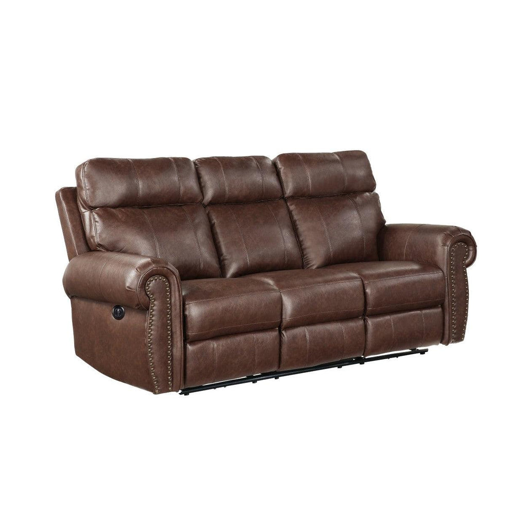 Power Double Reclining Sofa 9488BR-3PW