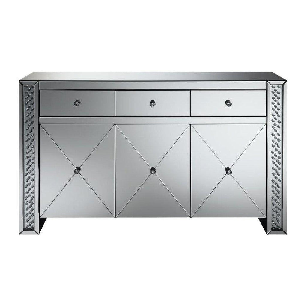 Fueyes 3-drawer Accent Cabinet Silver 951100