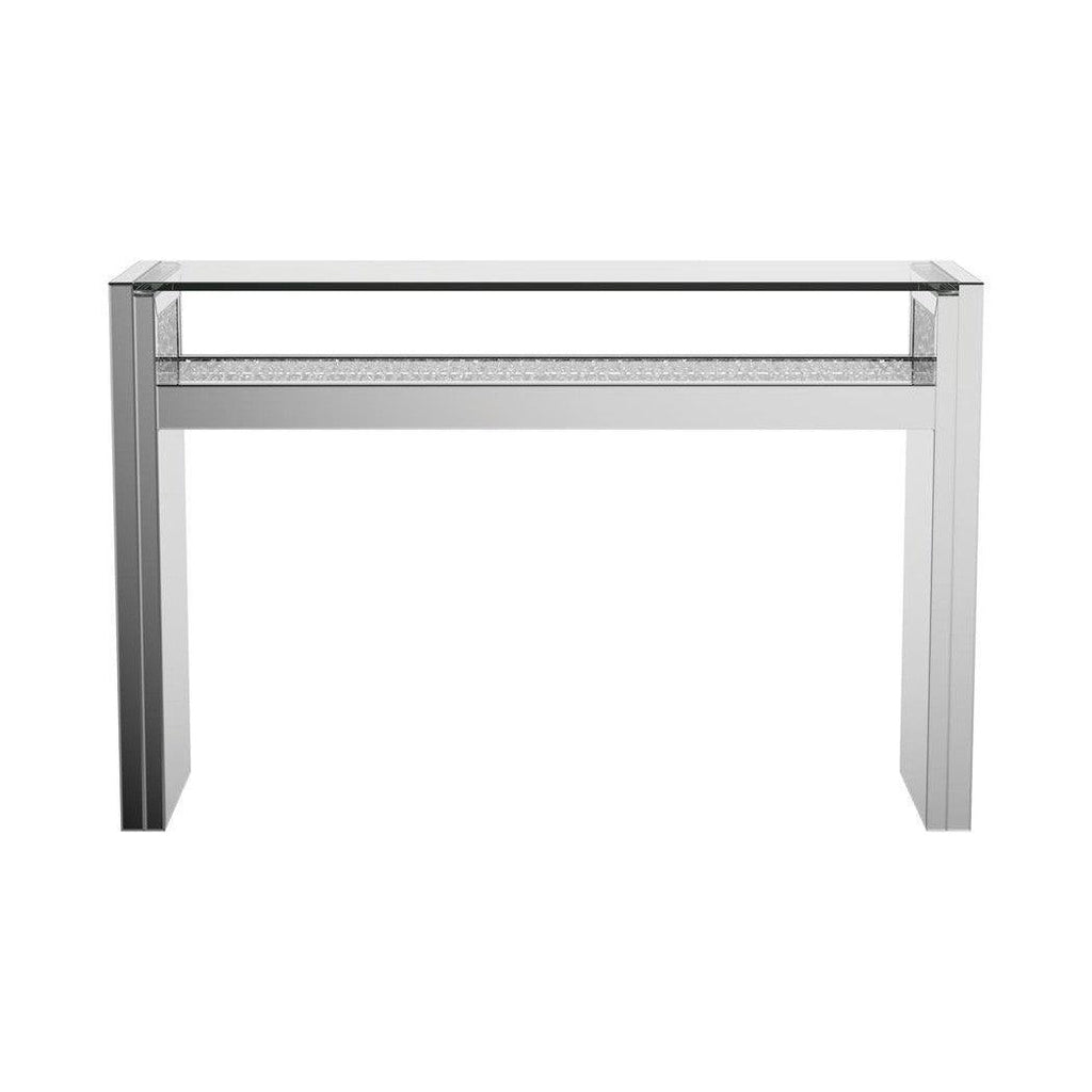 1-shelf Console Table Silver 951766
