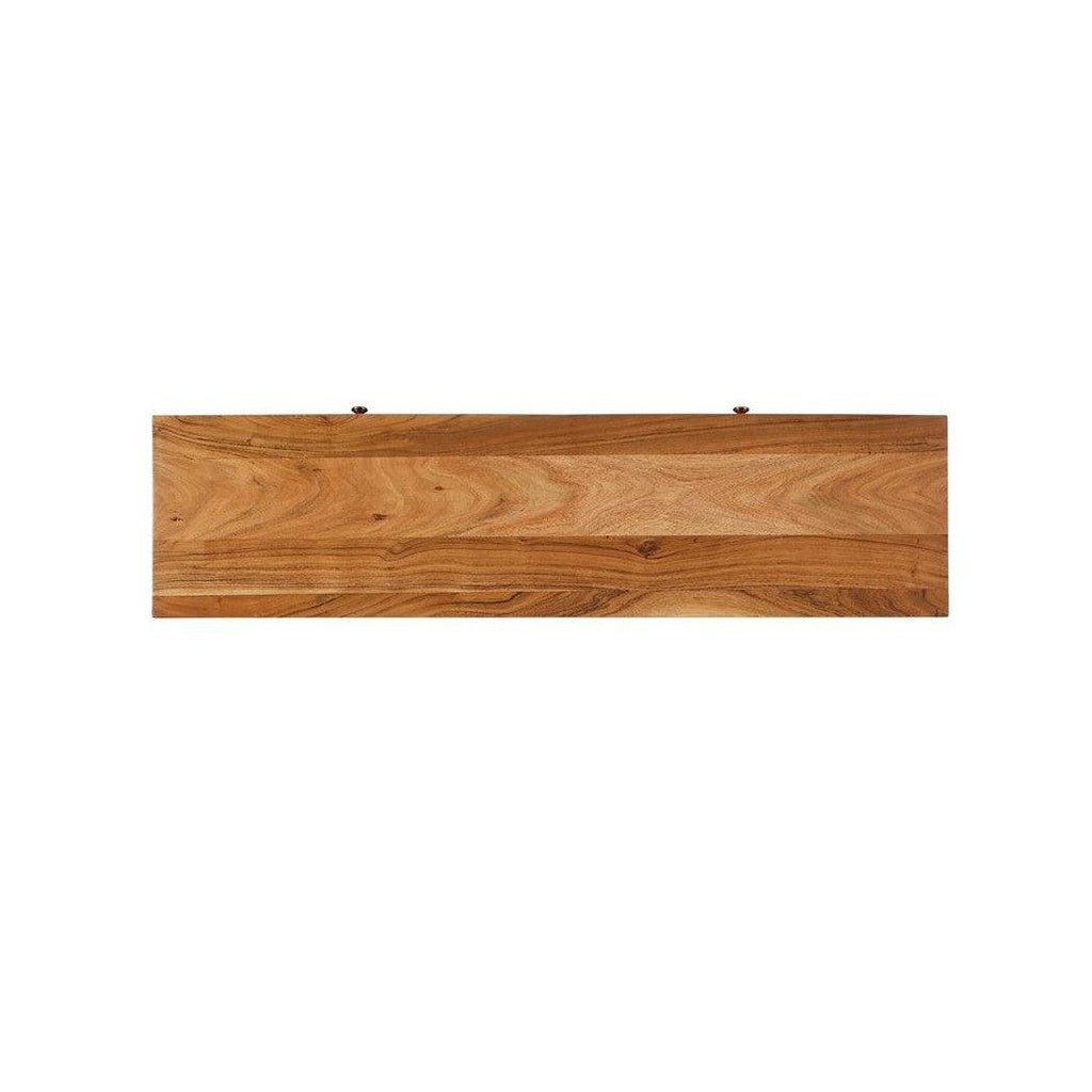 Lotus 2-drawer Console Table Natural Brown 951790