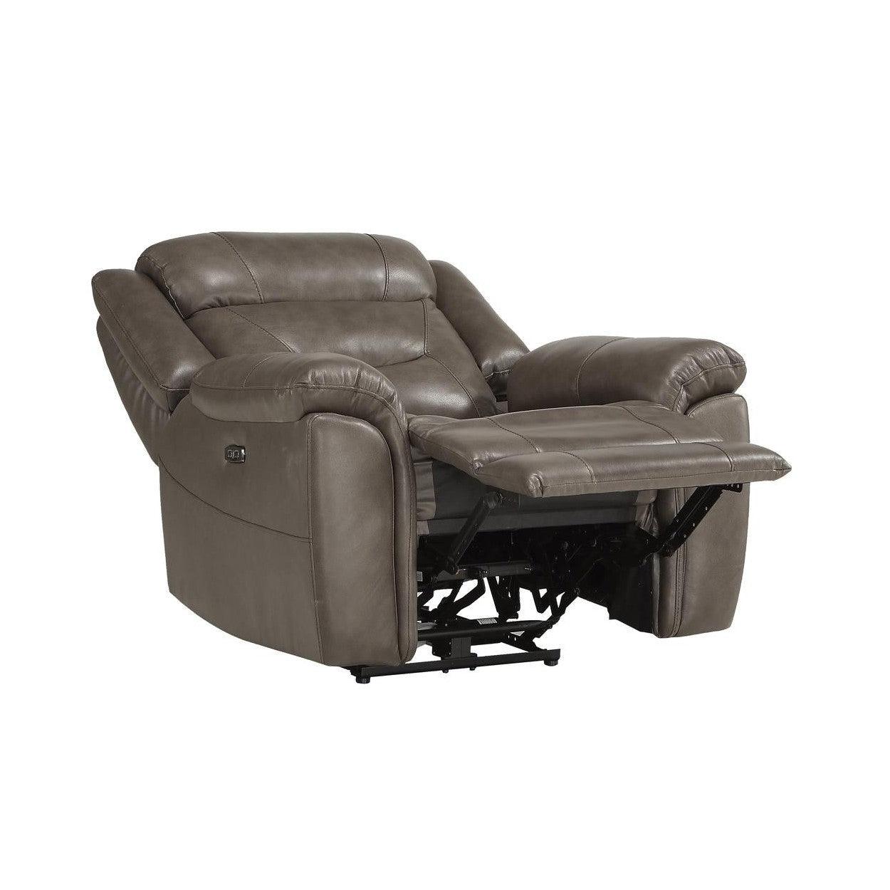 Sillones reclinables eléctricos pequeños, silla reclinable eléctrica con  puerto USB, reclinables de cine en casa, cojín de respaldo grueso, silla