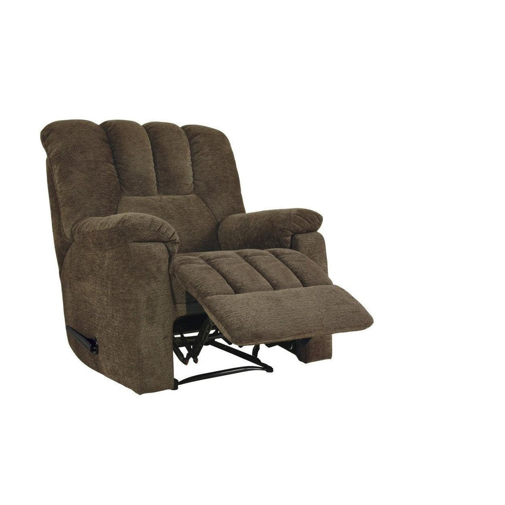 RECLINING CHAIR, BROWN CHENILLE 9534BR-1