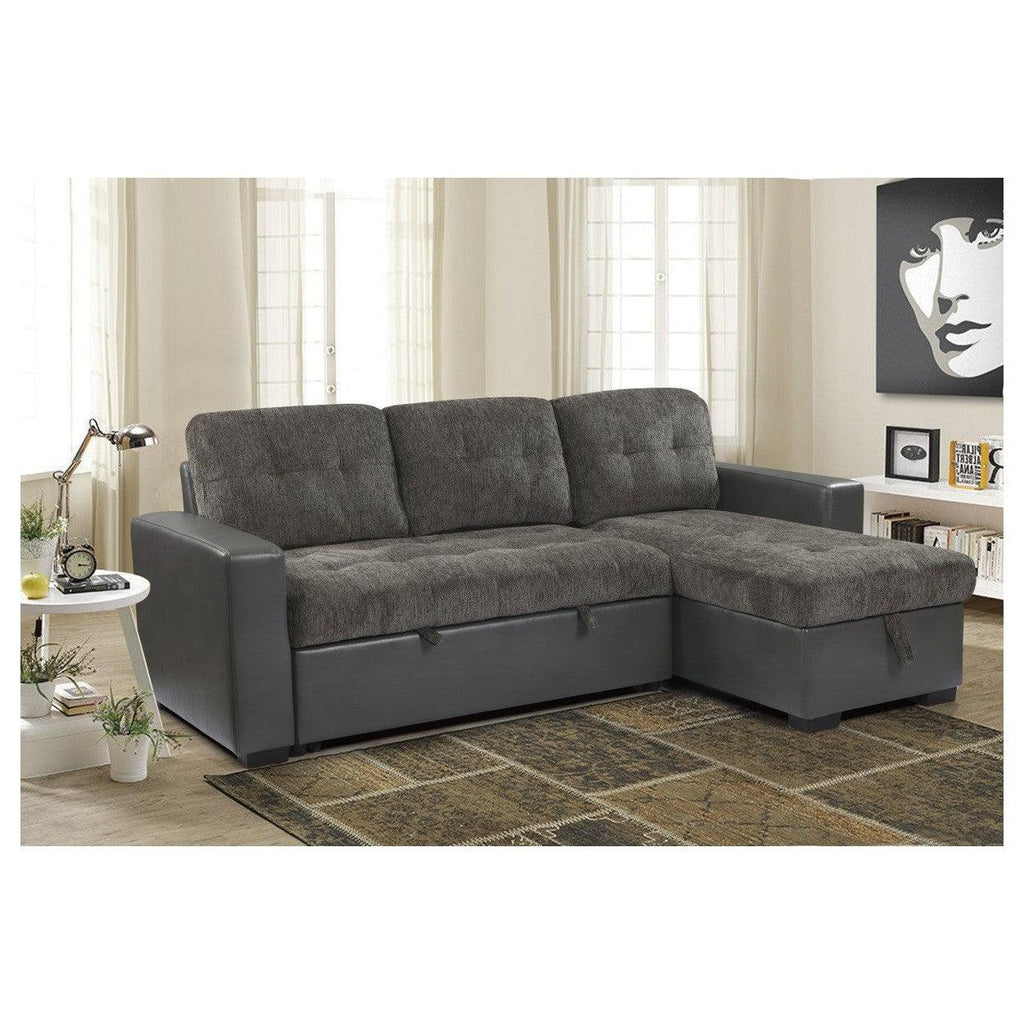2PC SET: SECTIONAL 9540GY*SC