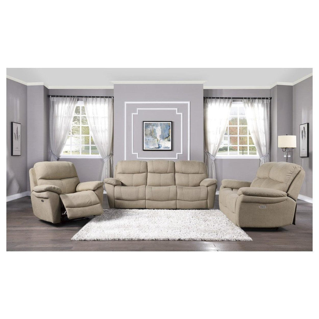 Power Double Reclining Love Seat with Power Headrests 9580TN-2PWH