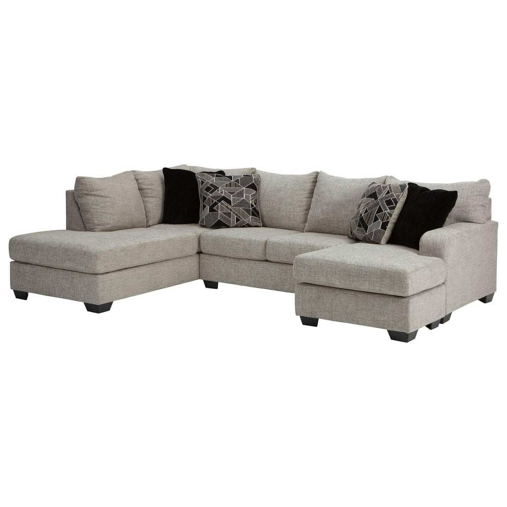 Megginson 2-Piece Sectional with Chaise Ash-96006S2