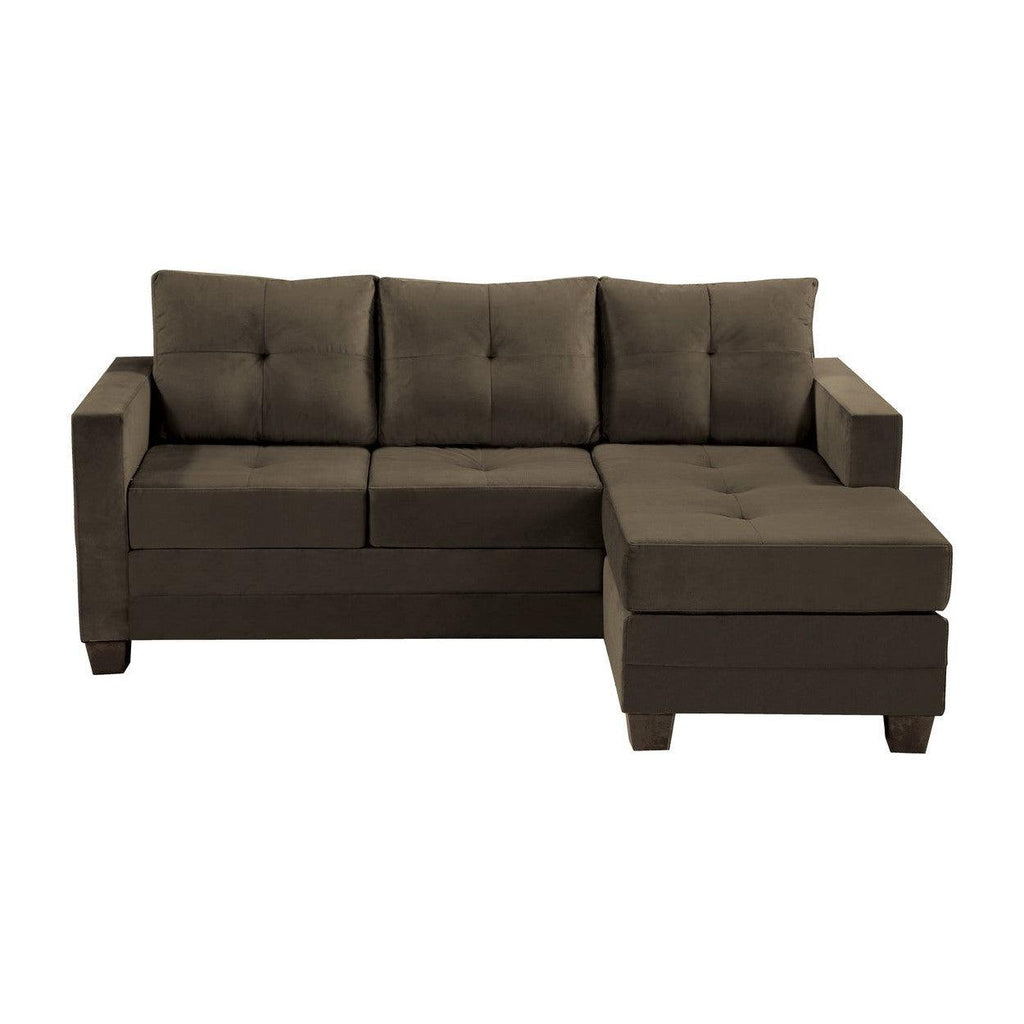 (2)2-Piece Reversible Sofa Chaise with Ottoman 9789CF*2OT