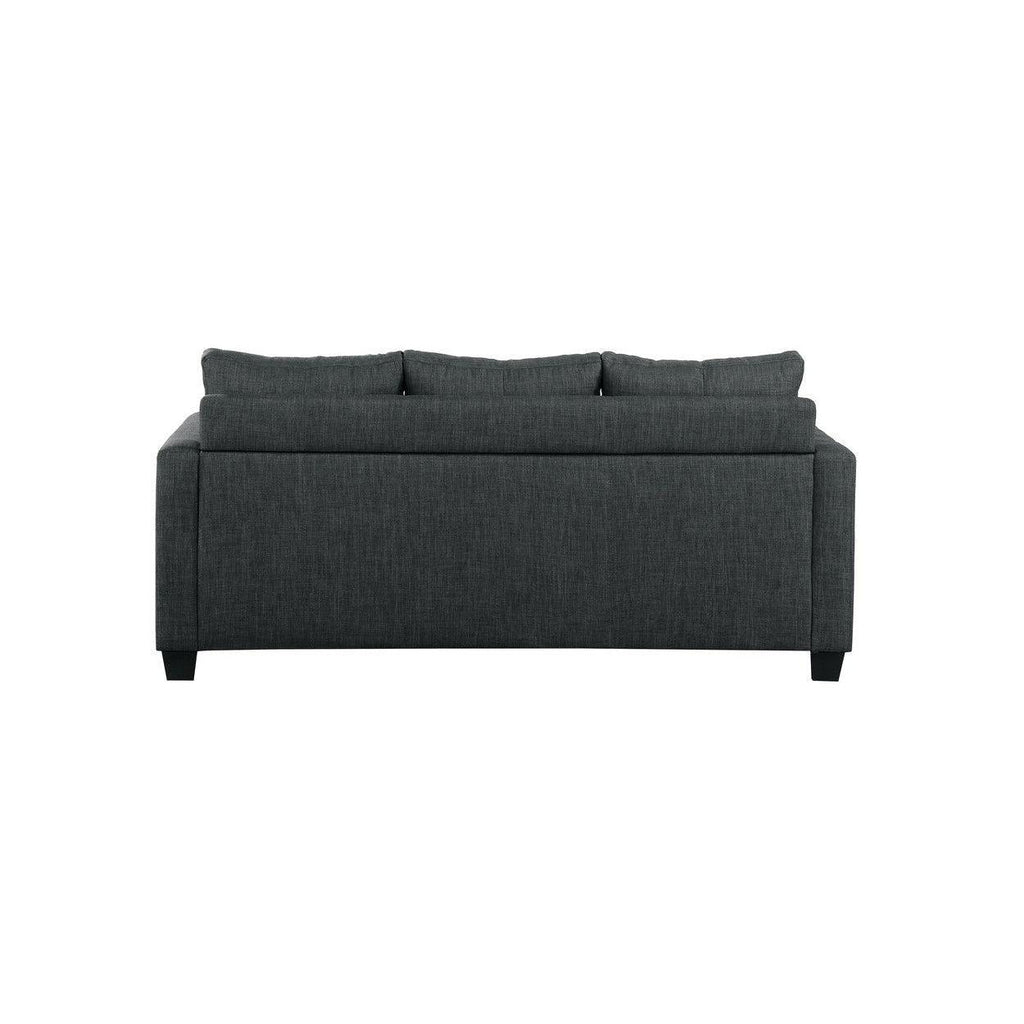 (2)2-Piece Reversible Sofa Chaise with Ottoman 9789DG*2OT