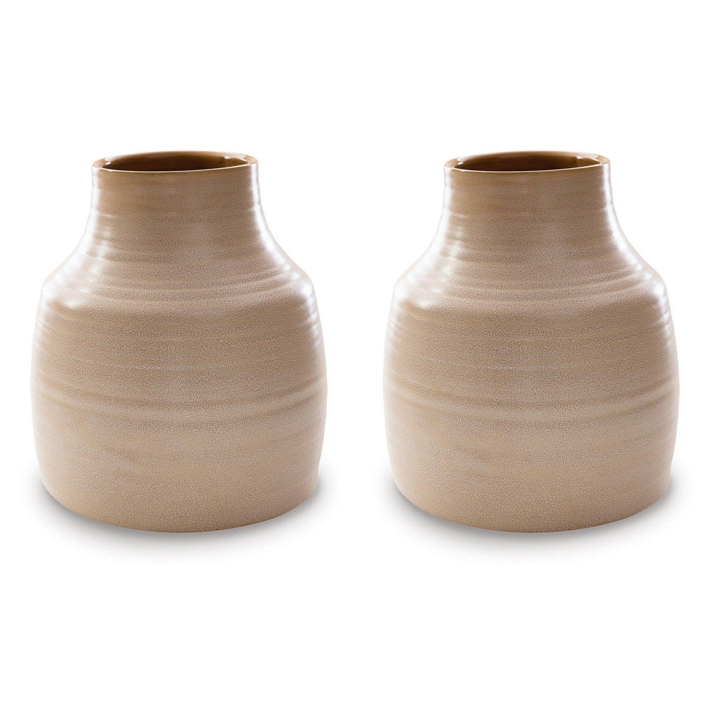 Millcott Vase (Set of 2) Ash-A2000581