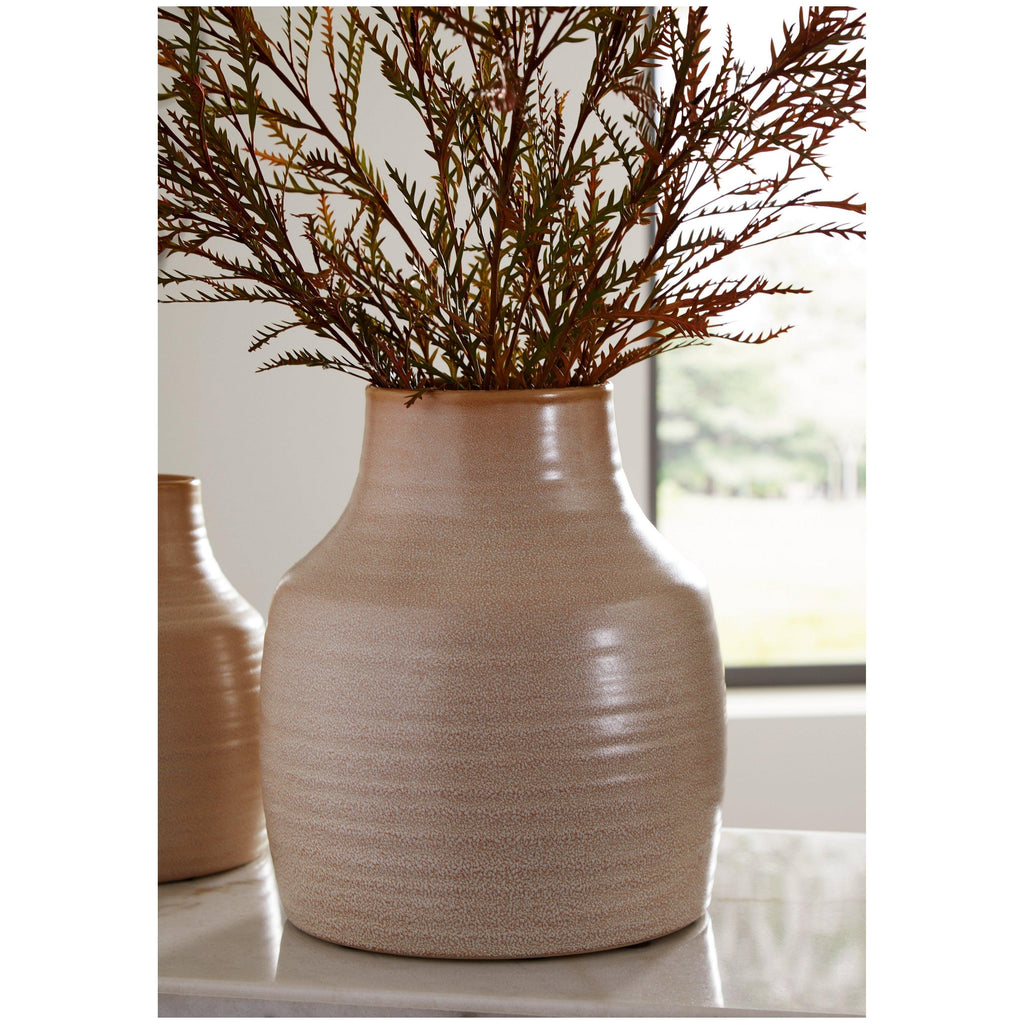 Millcott Vase (Set of 2) Ash-A2000582