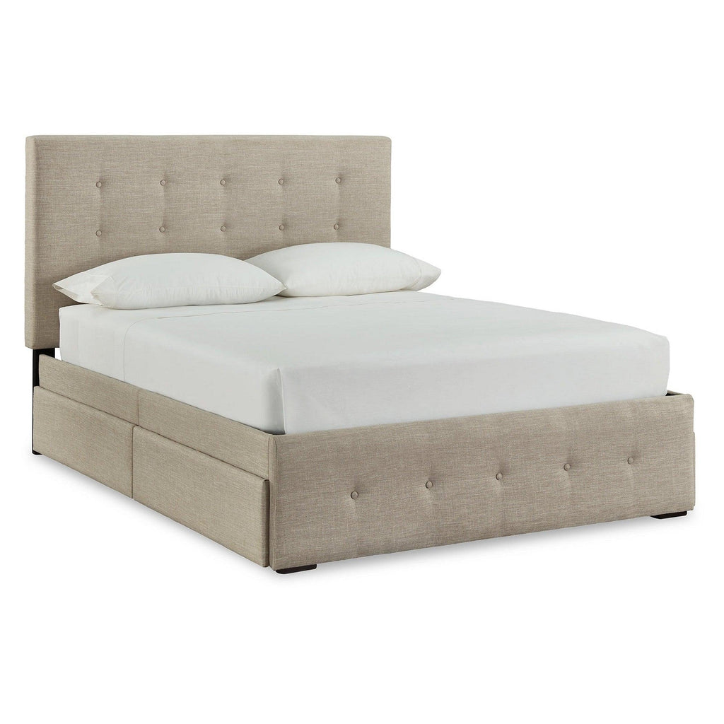 Gladdinson Upholstered Storage Bed Ash-B092B3