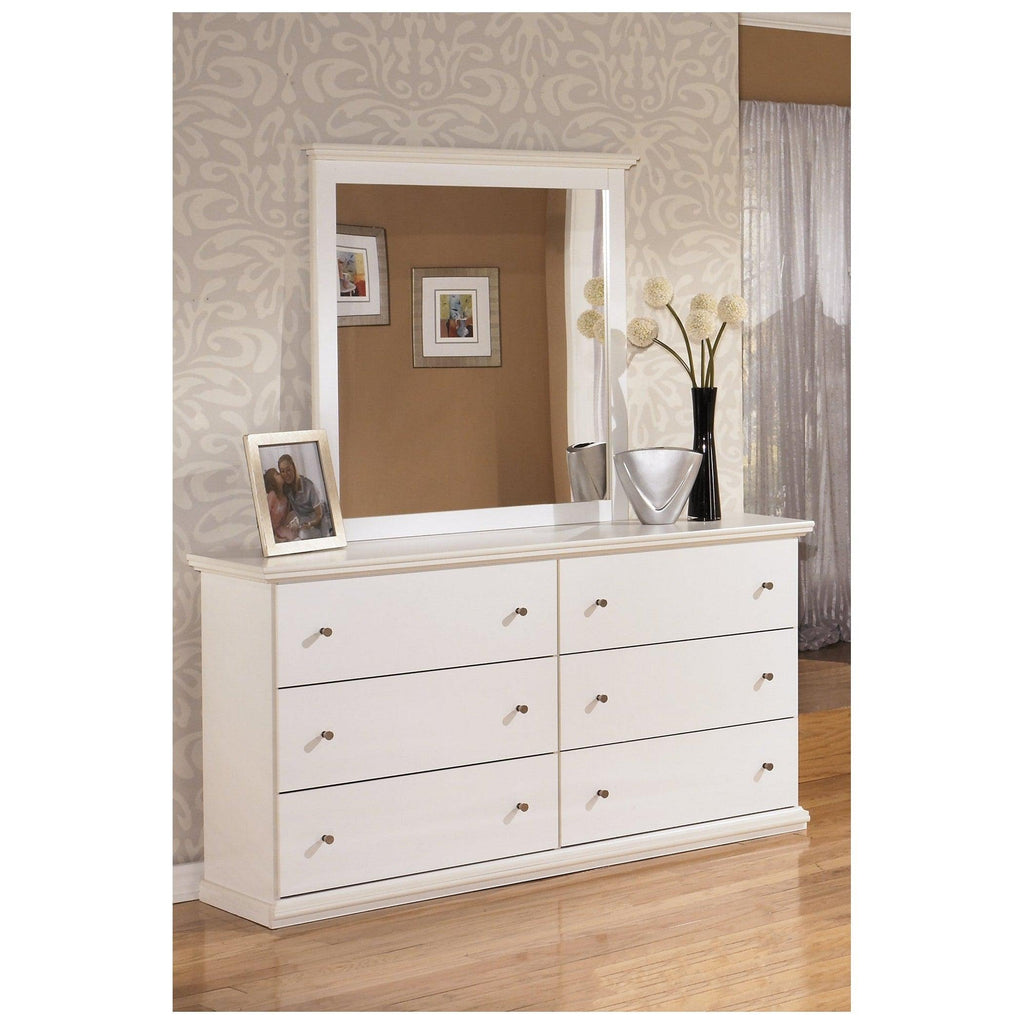 Bostwick Shoals Queen Panel Bed, Dresser, Mirror and 2 Nightstands Ash-B139B16