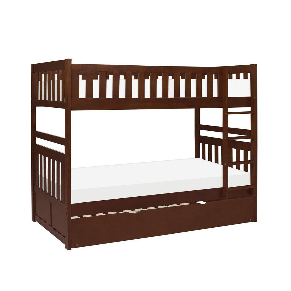 (4) Twin/Twin Bunk Bed with Twin Trundle B2013DC-1*R
