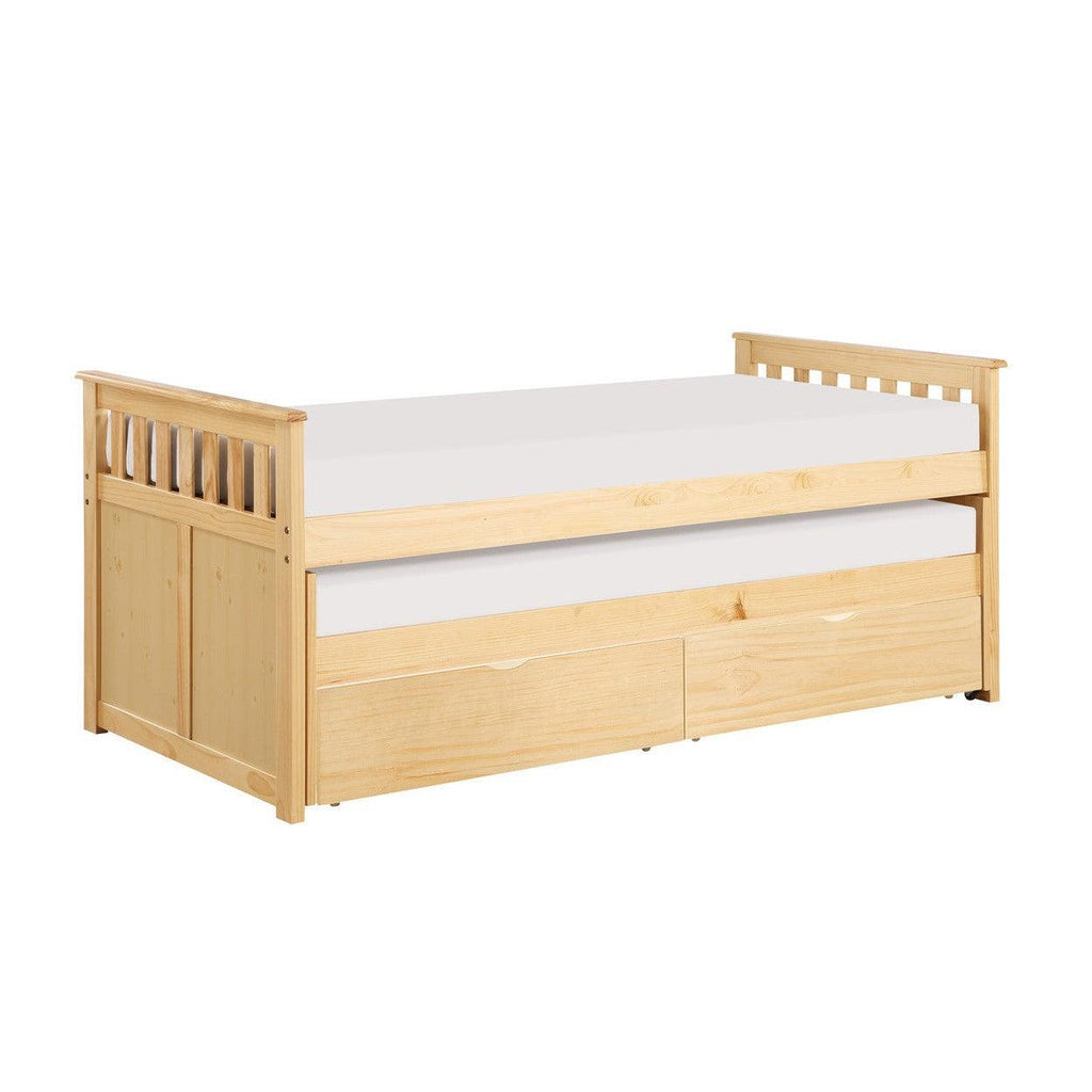 (4) Twin/Twin Bed with Storage Boxes B2043RT-1T*