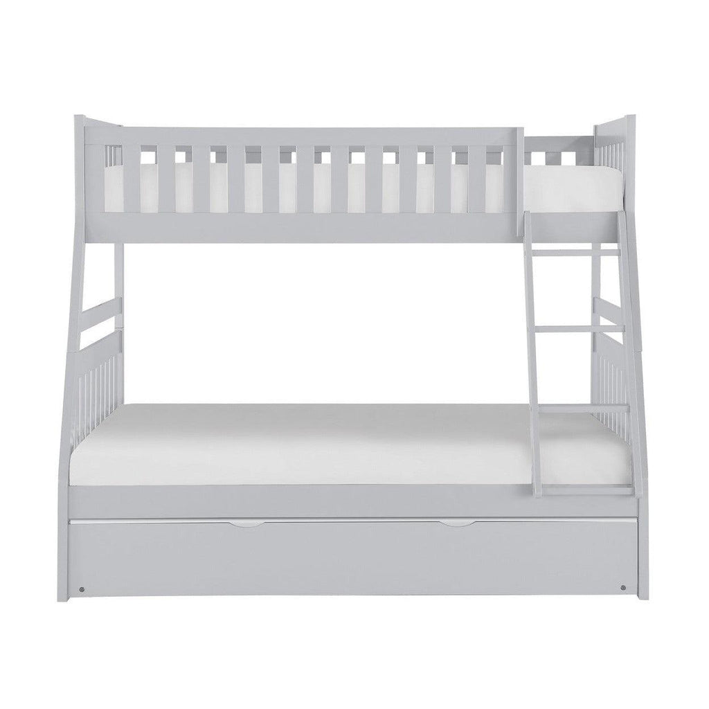 (4) Twin/Full Bunk Bed with Twin Trundle B2063TF-1*R