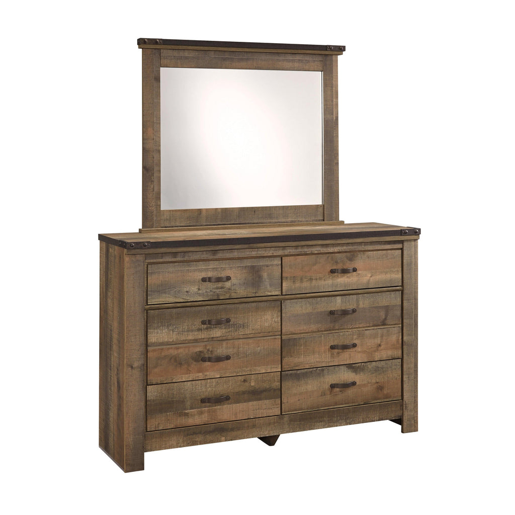 Trinell Dresser and Mirror Ash-B446B1