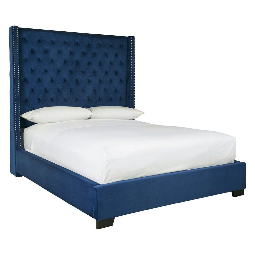 Coralayne Upholstered Bed Ash-B650B23