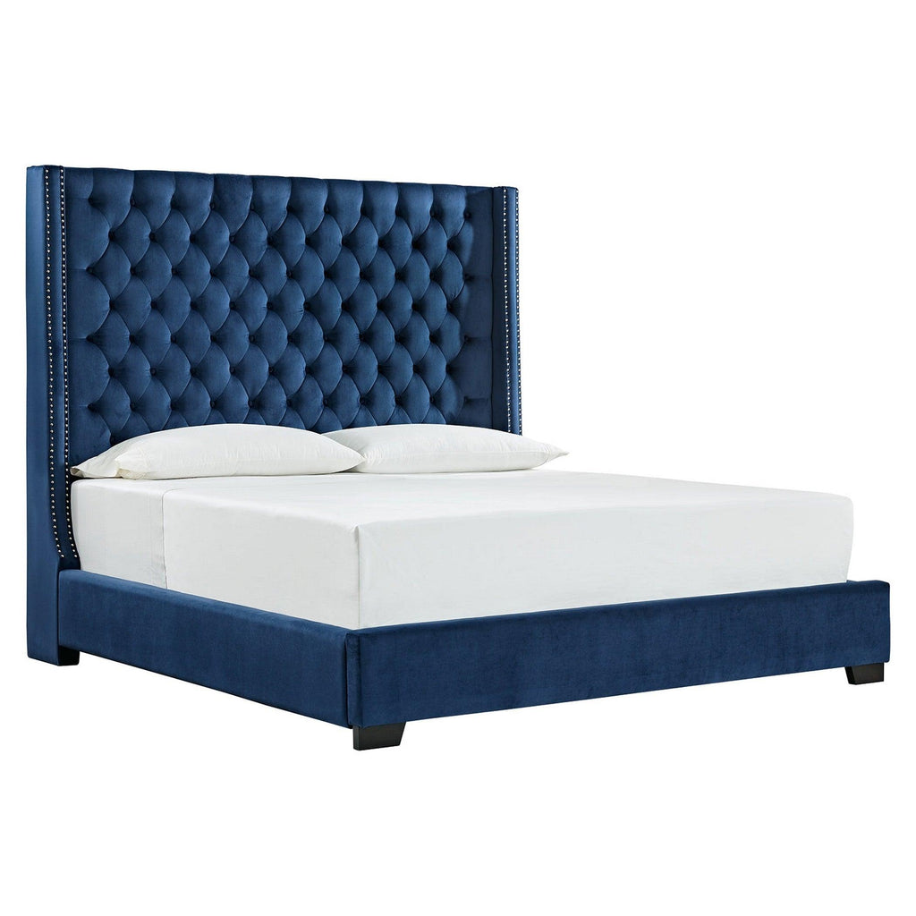 Coralayne Upholstered Bed Ash-B650B25