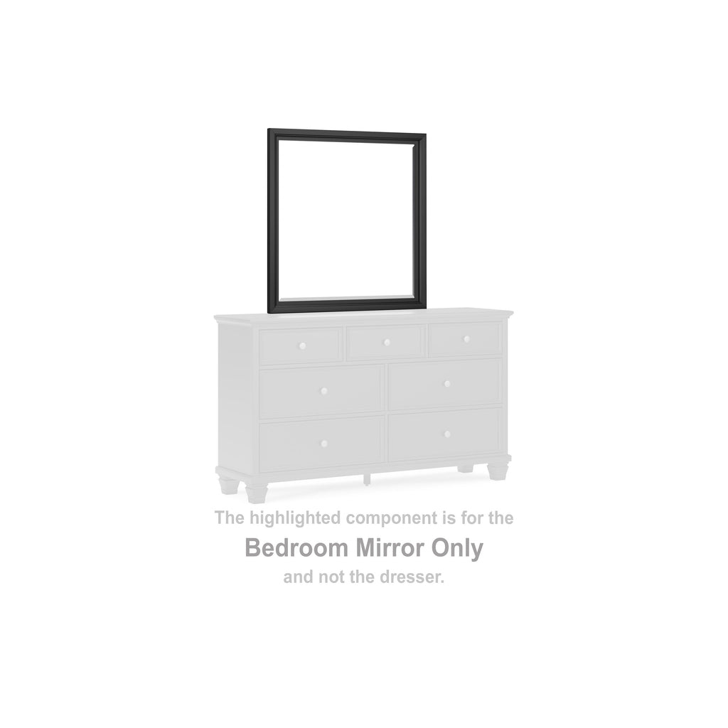 Lanolee Bedroom Mirror Ash-B687-36