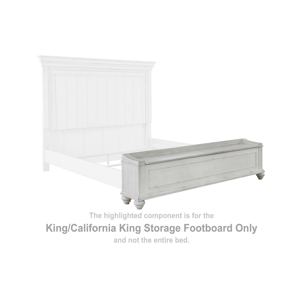 Kanwyn Storage Footboard Ash-B777-56S