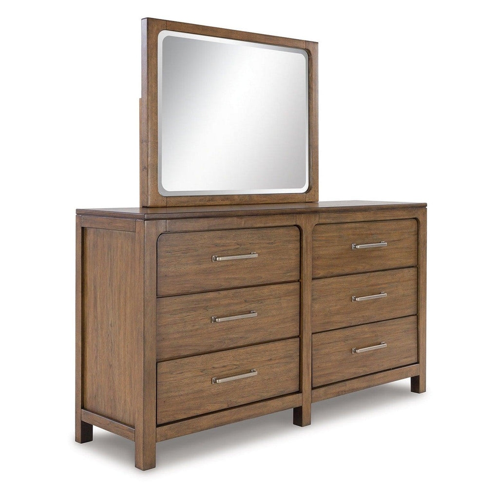 Cabalynn Dresser and Mirror Ash-B974B1