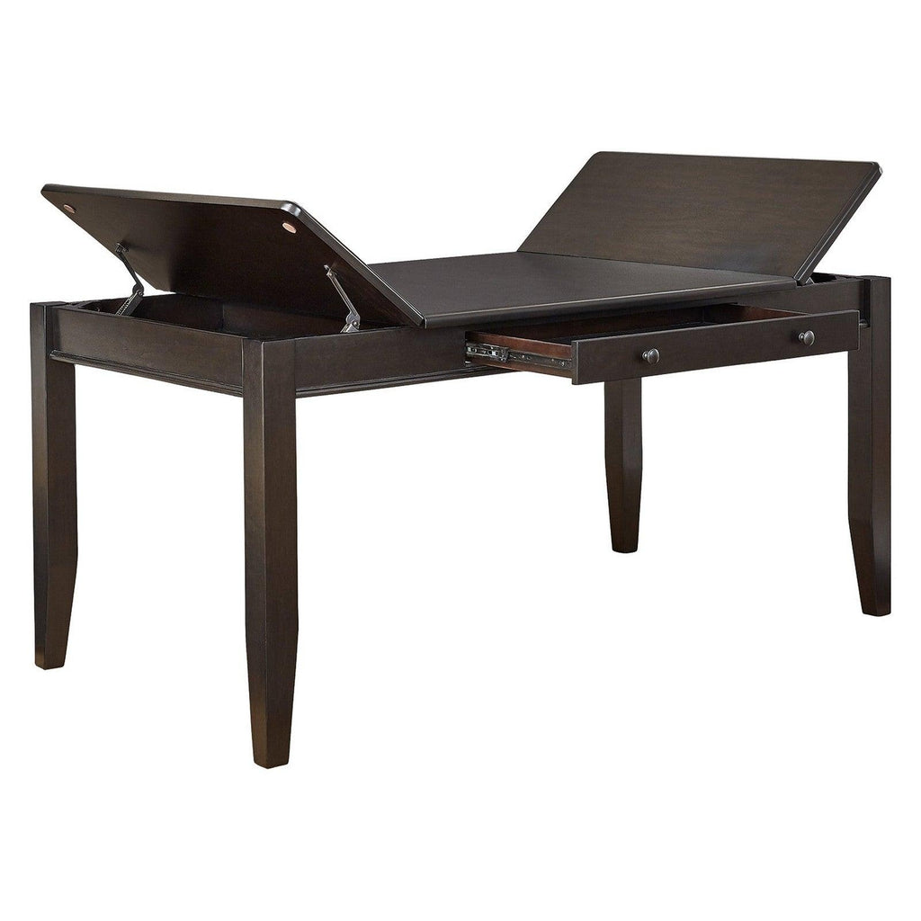 Ambenrock Dining Table with Storage Ash-D286-35