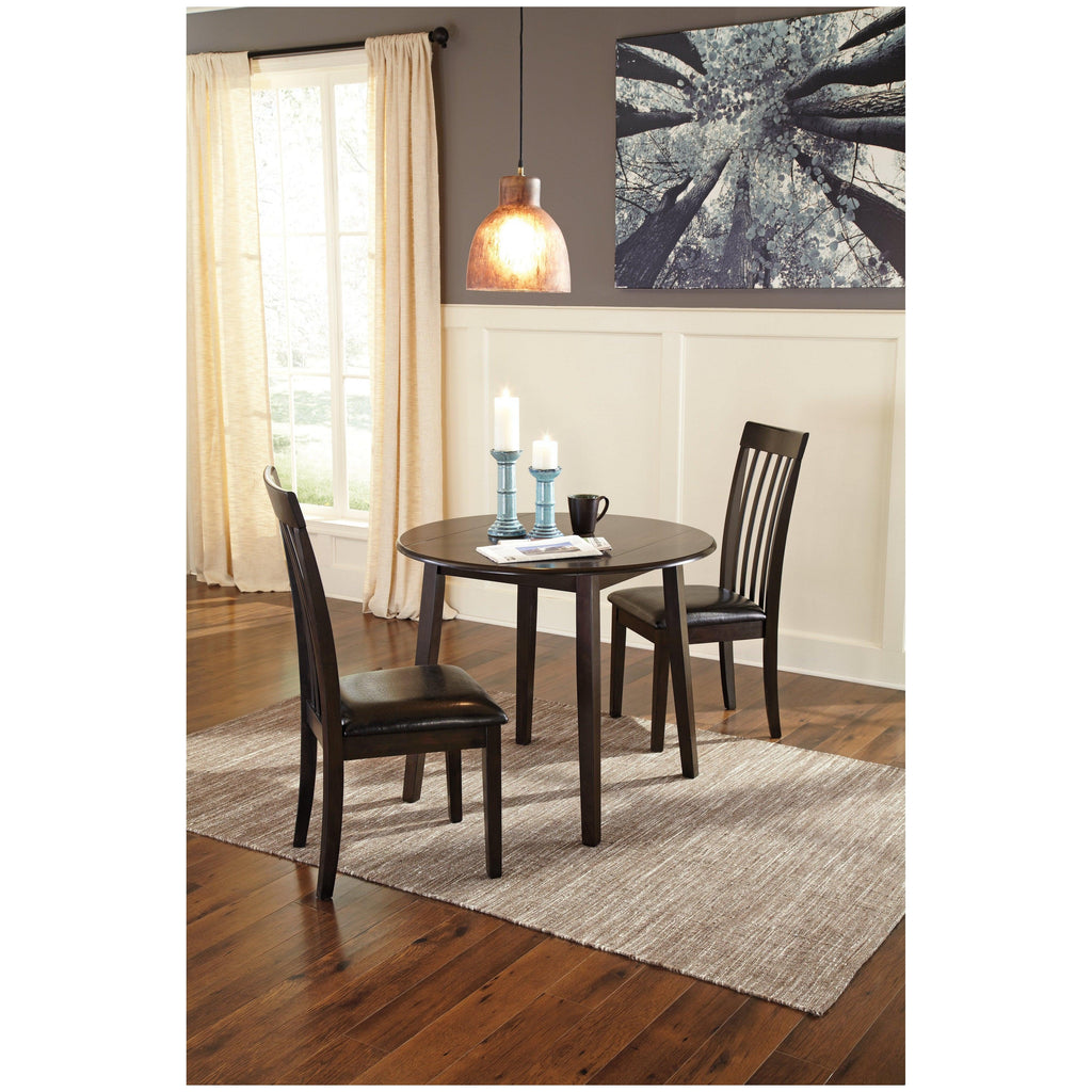 Hammis Dining Table with 2 Chairs Ash-D310D2