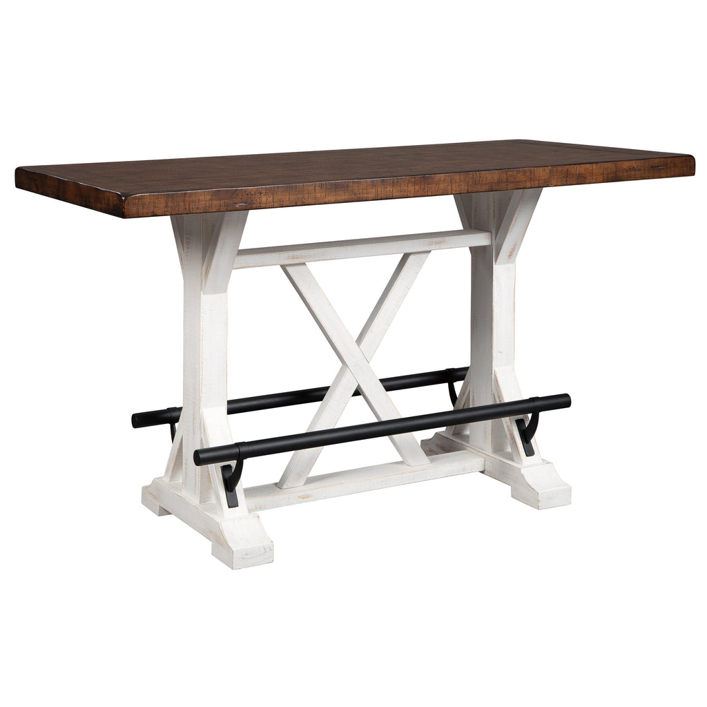 Valebeck Counter Height Dining Table Ash-D546-13