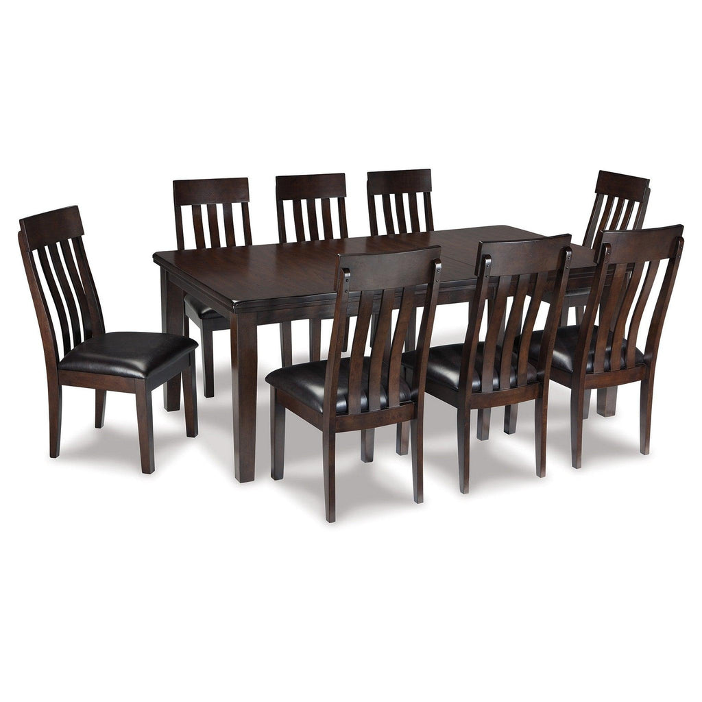 Haddigan Dining Table and 8 Chairs Ash-D596D4