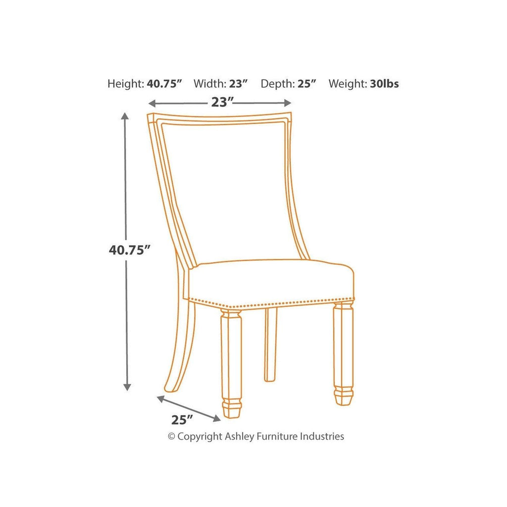 Bolanburg Dining Chair (Set of 2) Ash-D647-02X2