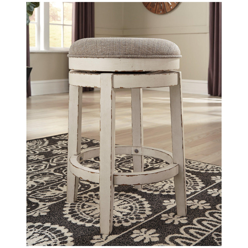 Realyn Counter Height Bar Stool Ash-D743-024
