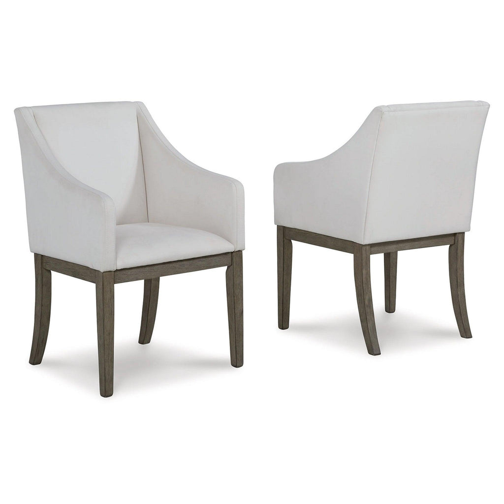 Anibecca Dining Arm Chair (Set of 2) Ash-D970-01AX2