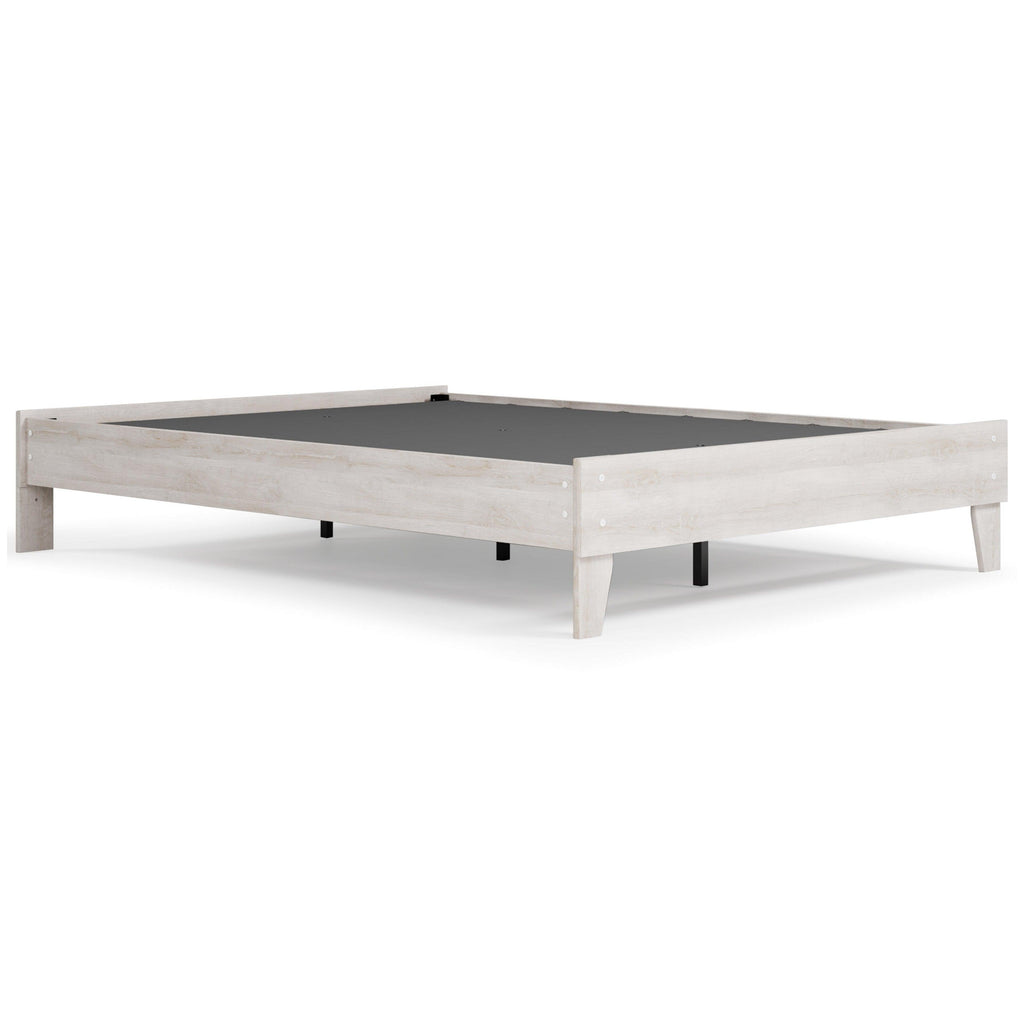 Paxberry Platform Bed - Oak & Sofa Liquidators