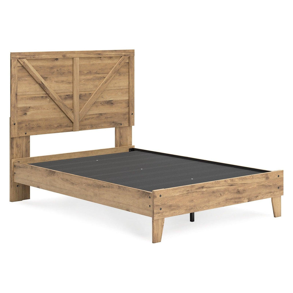 Larstin Crossbuck Panel Platform Bed